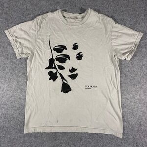 Andafterthat Sanchovies Comfort Colors Shirt Medium Tan Mens Streetwear Art